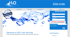Desktop Screenshot of h2olinenservices.com