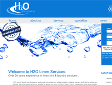 Tablet Screenshot of h2olinenservices.com